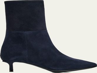 Jimmy Choo London Lory 35 Suede Ankle Booties