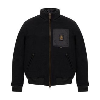 RefrigiWear Solaris Jacket - Heren - Bomber jackets - Zwart - S - Leer - Jassen