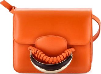 Chlo&eacute; Kattie Leather crossbody bag - Oranje