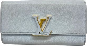 Louis Vuitton Blue Long Wallet (Bi-Fold) (Pre-Owned)