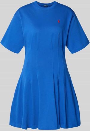 Polo Ralph Lauren Leicht ausgestelltes Sweatkleid aus reiner Baumwolle in Royal, Gr&ouml;&szlig;e XL