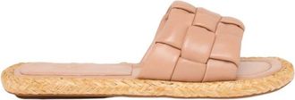 Ash Leren Slippers - Dames - Sandalen - Beige - 38 EU - Leer - Schoenen