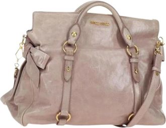 Miu Miu Pre-owned Handbags, female, Pink, Size: ONE SIZE Pre-owned Hand Bag