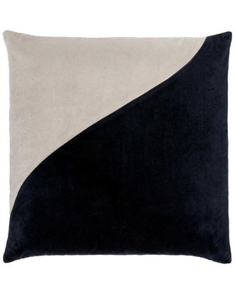 Surya Cotton Velvet Accent Pillow