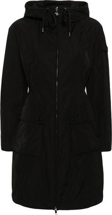 Moncler Laerte parka coat - women - Polyester/Cotton - 2 - Black