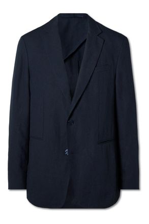 Orlebar Brown Garret Unstructured Linen Suit Jacket