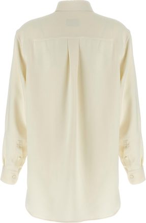 Brioni Silk Cady Shirt - Cream