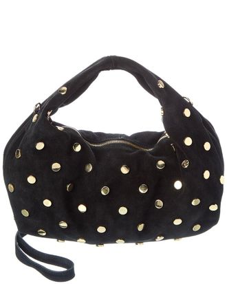 Persaman New York Studded Suede Hobo