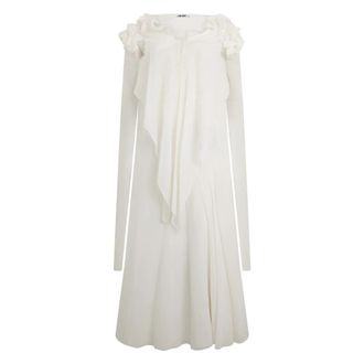 Philosophy di Lorenzo Serafini Lange Jurk - Dames - Maxi kleedjes - Wit - XS - Kleedjes