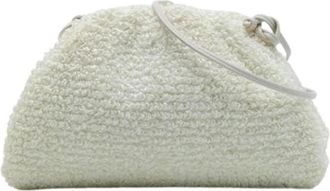 Bottega Veneta Pre-owned Mini Pouch - Dames - Vintage Schoudertas - Wit - ONE Size - Leer - Vintage