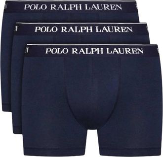 Ralph Lauren Polo Tripack Boxers - Heren - Onderbroek - Blauw - L - Katoen - Ondergoed