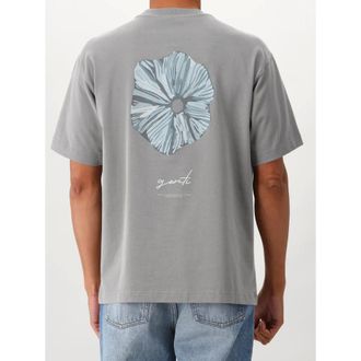 Genti Tops, Heren, Grijs, 2Xl, J3156 3226 Tee