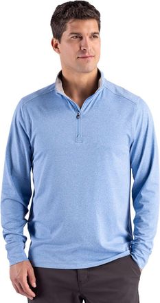 Cutter & Buck Forge Recycled Four-Way Stretch Mens Quarter Zip Pullover