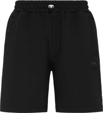 Plein Sport Jogging Shorts - Heren - Korte sportbroeken - Zwart - 2XL - Katoen - Fitness