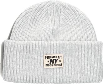 Penn & Ink Beanie W25B354 - Dames - Hoeden - Grijs - ONE Size - Accessoires