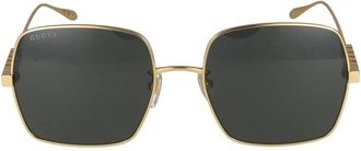 Gucci Sunglasses, female, Yellow, Size: 57 MM Gg1434S Sunglasses