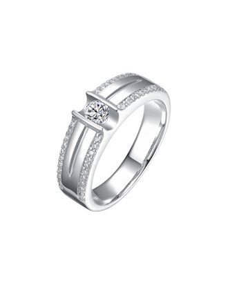 Rachel Glauber Plated Cz Ring