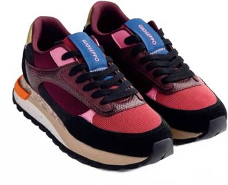 Gioseppo Womens Eagan Sneakers In Burgandy