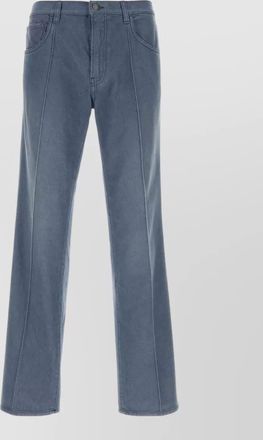 Prada denim straight-leg trousers