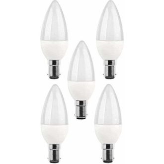 Elle Paquetes De Bombillas Led B15, Bombilla Incandescente De 5 W, 220 V, 270 Lm, Luz Diurna De 3000 K, Bombilla Con Base De Bayoneta B15, [clase De Eficie