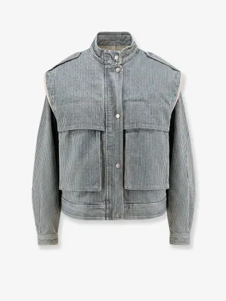 Isabel Marant Giubbino Edany in twill di cotone - MARANT ETOILE - gender_Woman