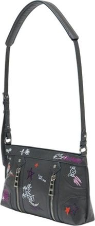 Zadig&Voltaire Womens Sunny Moody Crossbody Bag Black Calfskin