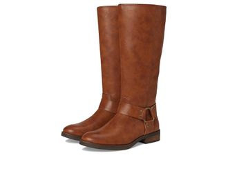 Frye and Co. Kellie Harness Cowboy Womens Boots Cognac : 9.5 M, Synthetic