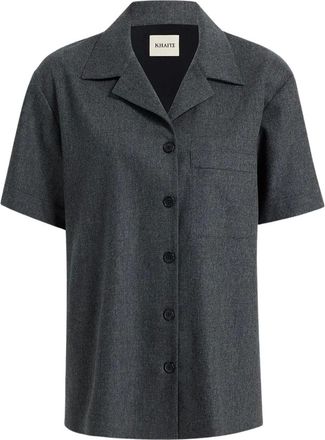Khaite Mujer, Blusas y Camisas, Gris, Talla: S