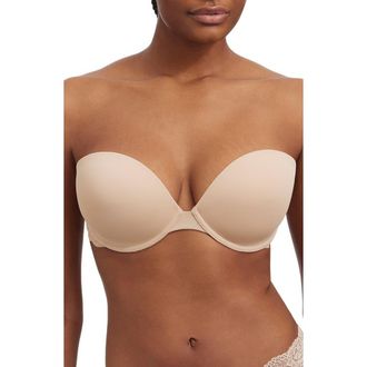 Skarlett Blue Goddess Convertible Strapless Bra in Cashmere at Nordstrom, Size 34A