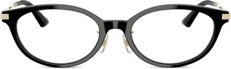 Jimmy Choo Eyewear oval-frame glasses - Black