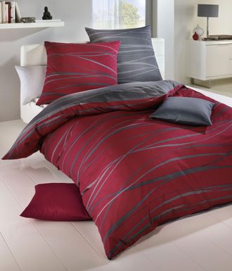 Kaeppel Wendebettwäsche »Motion« 2 Stk. tlg. Mit feinen Wellenlinien