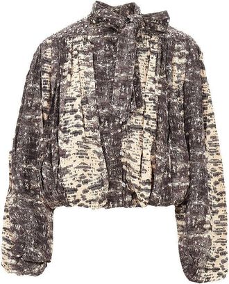 Isabel Marant Loyra silk blouse Woman 36