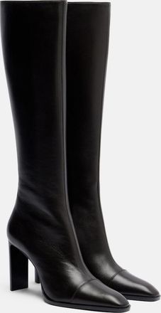 Saint Laurent Venetia leather knee-high boots