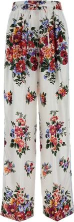 Dolce & Gabbana Wide Broeken - Dames - Wijde Broeken - Veelkleurig - S - Broeken