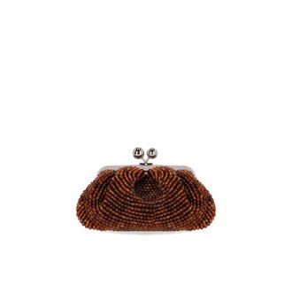 Max Mara Dames, Tassen, Bruin, Maat: ONE Size Satijn