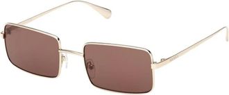 Max & Co. Mo 0161 32E Zonnebrillen - Dames - Zonnebrillen - Geel - 51 MM - Accessoires