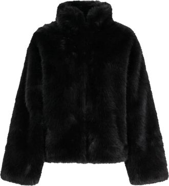 Silvian Heach Giacca in ecopelliccia Unnat - - Jackets - Donna - Nero - L