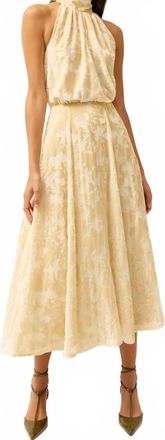 Marie Oliver Monroe Midi Skirt In Peony
