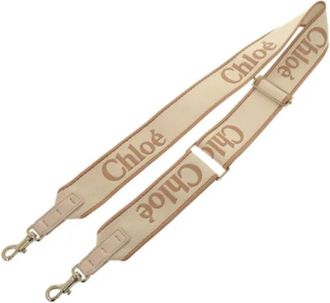Chlo&eacute; Pre-owned Canvas Home-Office - Dames - Vintage Accessoires - Beige - ONE Size - Vintage