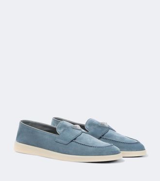 Prada Suede loafers