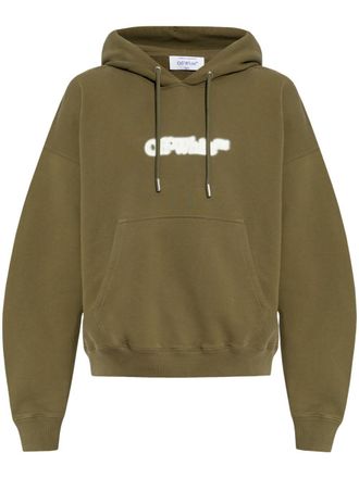 Off-white Arrow sweatshirt - men - Cotton - L - Green