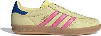 adidas Kleurrijke Gazelle Indoor Sneaker - Heren - Skateschoenen - Geel - 35 1/2 EU - Su&egrave;de - Fitness