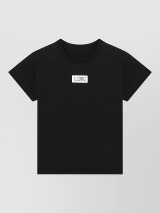 Maison Margiela cotton logo-patch t-shirt
