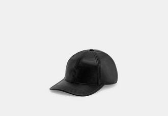 Coach Leather Baseball Hat
