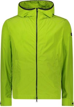 Paul & Shark Windbreaker Re-Density Save Sea Jas - Heren - Zomerjassen - Groen - M - Polyester - Jassen