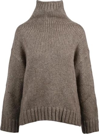 Alpha Studio Coltrui Sweater - Dames - Coltruien - Beige - L - Wol - Truien & Vesten