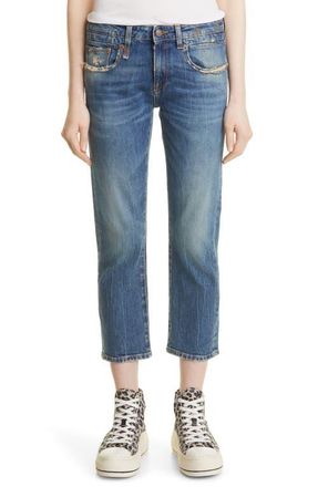 R13 Straight Leg Boy Jeans in Kelly Stretch at Nordstrom, Size 25