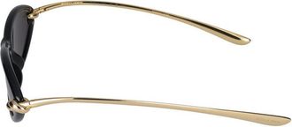 Bottega Veneta Womens Bv1390s Sunglasses Black Injected