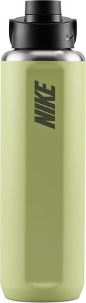 Nike Recharge Stainless Steel Chug Bottle (32 oz) in Green | N1013800-362