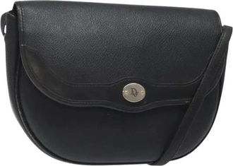 Dior Pre-owned Cross Body Bags, female, Black, Size: ONE SIZE Pre-owned Vintage Shoulder Bag